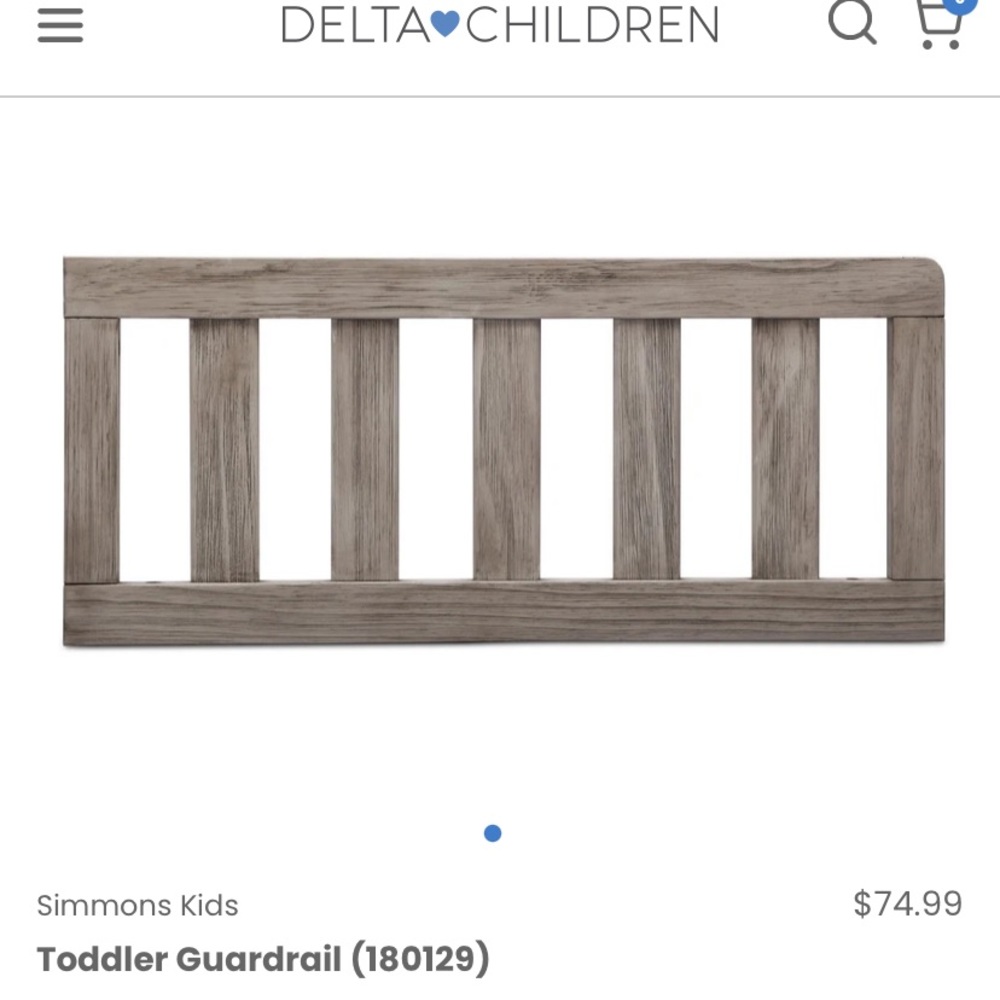 Simmons Kids Toddler Guardrail